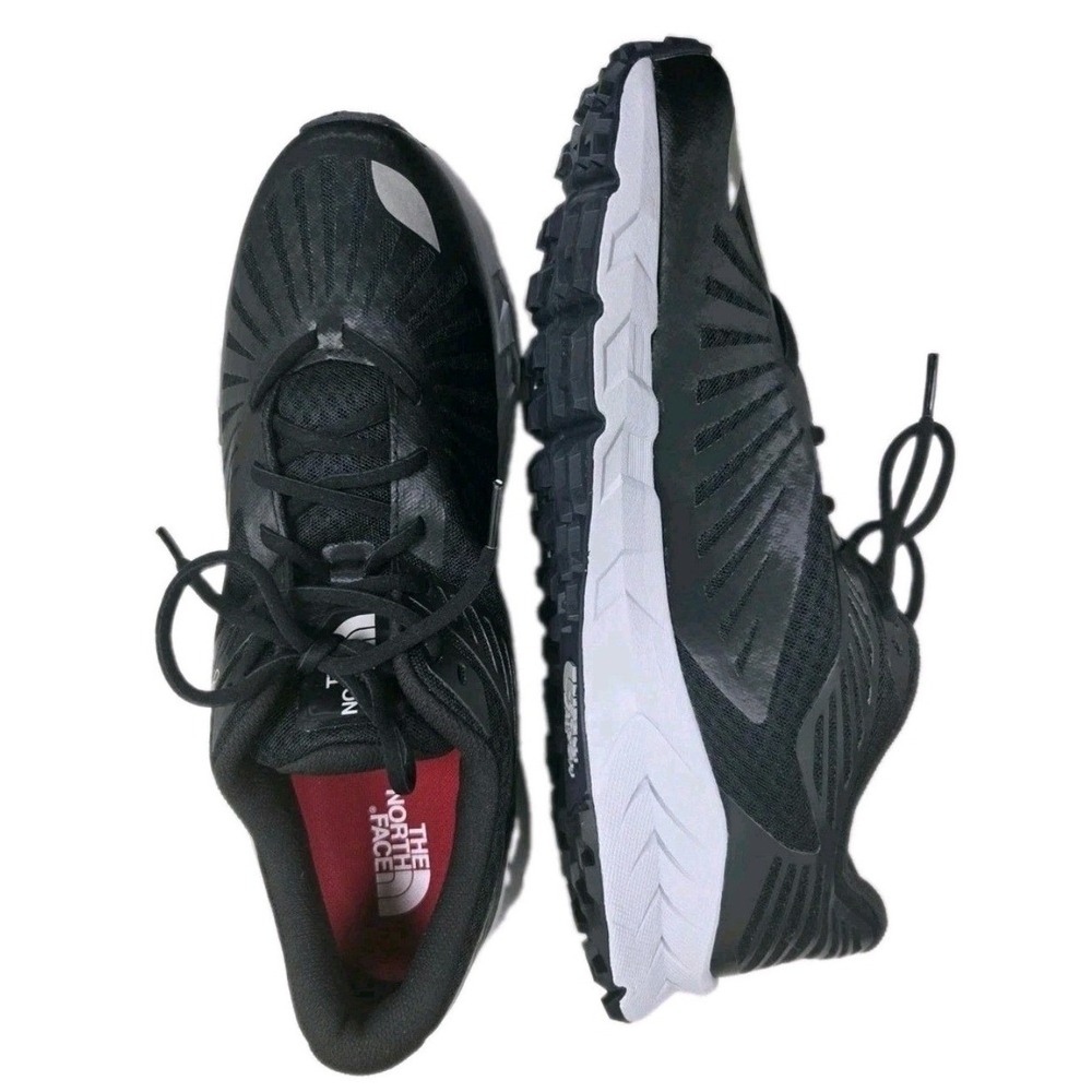 The North Face Corvara Trail Running Shoes Black White FastFoam EXTS Mens 11.5